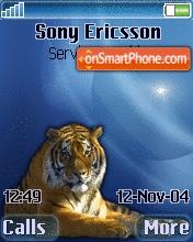 3d Tiger tema screenshot