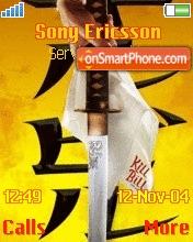 Kill Bill Vol 1 Z610 es el tema de pantalla