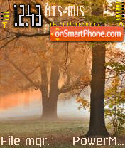 Autumn 03 tema screenshot