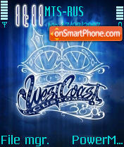 WestCoast es el tema de pantalla