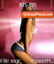 Sexy Girls 01 tema screenshot