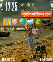 Storm 352x416 tema screenshot