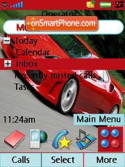 Ferrari F430 02 theme screenshot