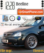 Renault Logan theme screenshot