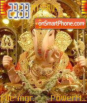 Ganapati tema screenshot