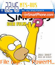 Simpsons The Movie 2 es el tema de pantalla