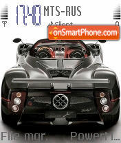 Zonda F Roadster theme screenshot