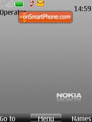 Nokia Grey theme screenshot