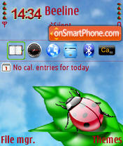 Bug's QVGA tema screenshot