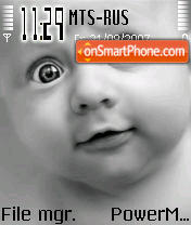 Baby 05 tema screenshot