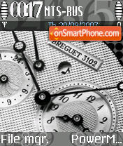 Time theme screenshot