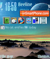 Satelite theme screenshot
