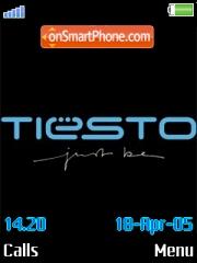 Dj Tiesto es el tema de pantalla