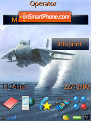 Airplane tema screenshot
