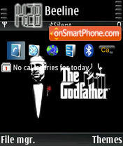 The GodFather tema screenshot