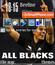 All Black es el tema de pantalla