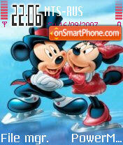 Скриншот темы Mickeyminnie