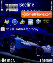 Bugatti Theme-Screenshot