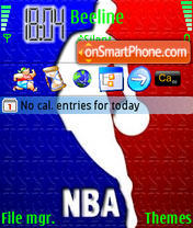 Скриншот темы NBA 01