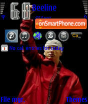 Скриншот темы Eminem 08