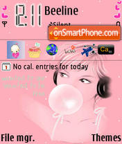 Gum tema screenshot