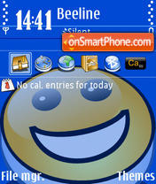Smile 03 tema screenshot