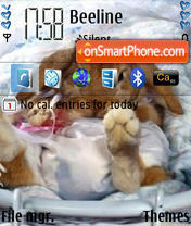 Rabbits tema screenshot