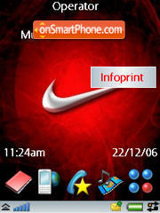 Nike tema screenshot