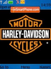 Скриншот темы Harley Davidson 01