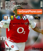 Thierry Henry tema screenshot