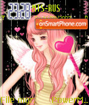 Animated Fairy tema screenshot