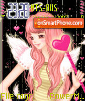 Animated Fairy es el tema de pantalla