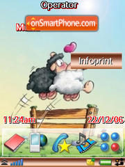 Lovely Sheep tema screenshot