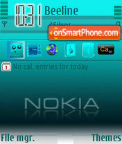 Nokia tema screenshot