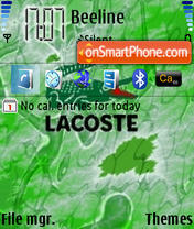 Lacoste 01 theme screenshot