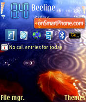 Autumn 05 theme screenshot