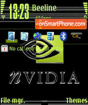 Nvidia 01 tema screenshot