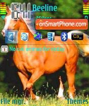 Horses tema screenshot