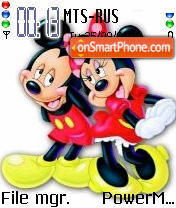 Minnie Loves Mickey es el tema de pantalla