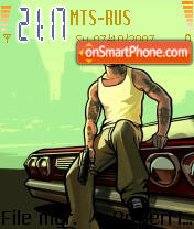 GTA San Andreas theme screenshot