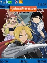 Capture d'écran Fullmetal Alchemist thème