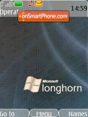 Longhorn Grey tema screenshot