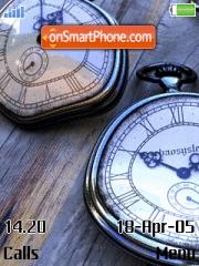 Clocks 01 tema screenshot