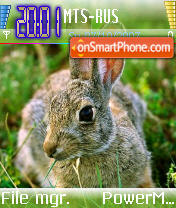 Rabbit tema screenshot