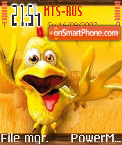 Chicken tema screenshot