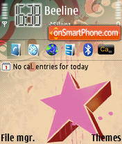 Star theme screenshot