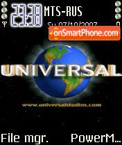 Animated Universal es el tema de pantalla