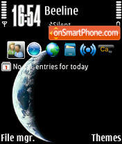 Earth v2 theme screenshot