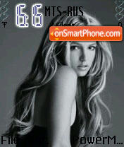 Britney Spears tema screenshot