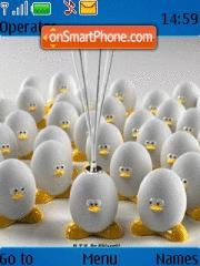 Скриншот темы Egg Men